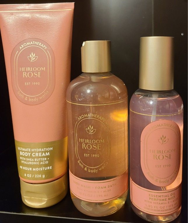 Bath Body Heirloom Rose