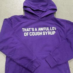 Authentic Awful Lot Of Cough Syrup Hoodie 