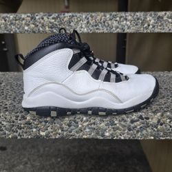 05 NIKE AIR JORDAN X 10 RETRO Steel Vintage Size 6