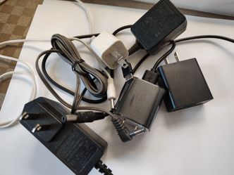 Assorted power adapter charger psu 5V 12V 6.5V 12.6V etc