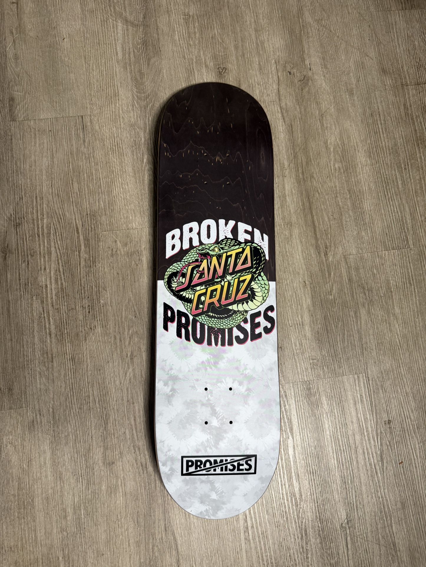 Santa Cruz X Broken Promises Skateboard Deck