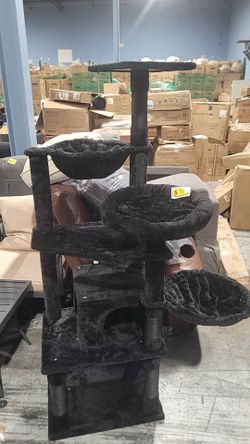 cat climbing frame $70