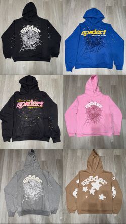 Brand New Authentic SP5DER Hoodies