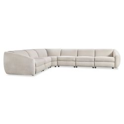 Avignon Ivory Power Motion Sectional