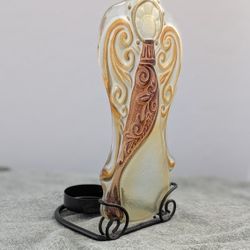 Abstract Angel Candle Holder 
