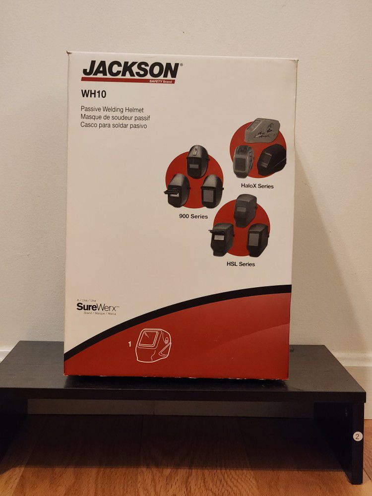 Jackson Safety 14978 WH10 HSL 100 Passive Welding Helmet -Black
