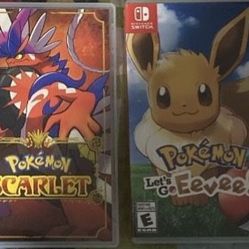 Pokemon Nintendo switch games