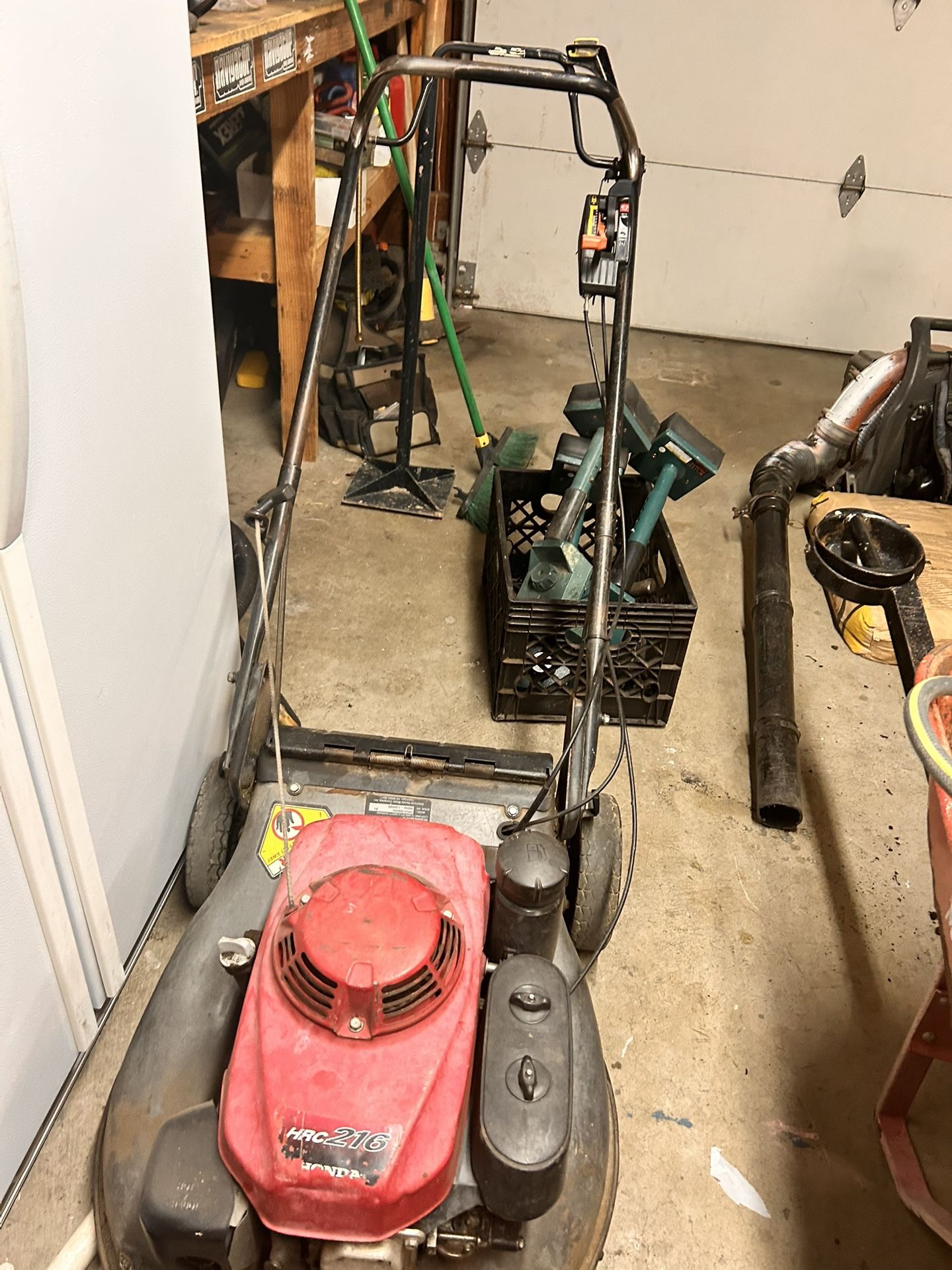 Lawn Mower Honda With Bag