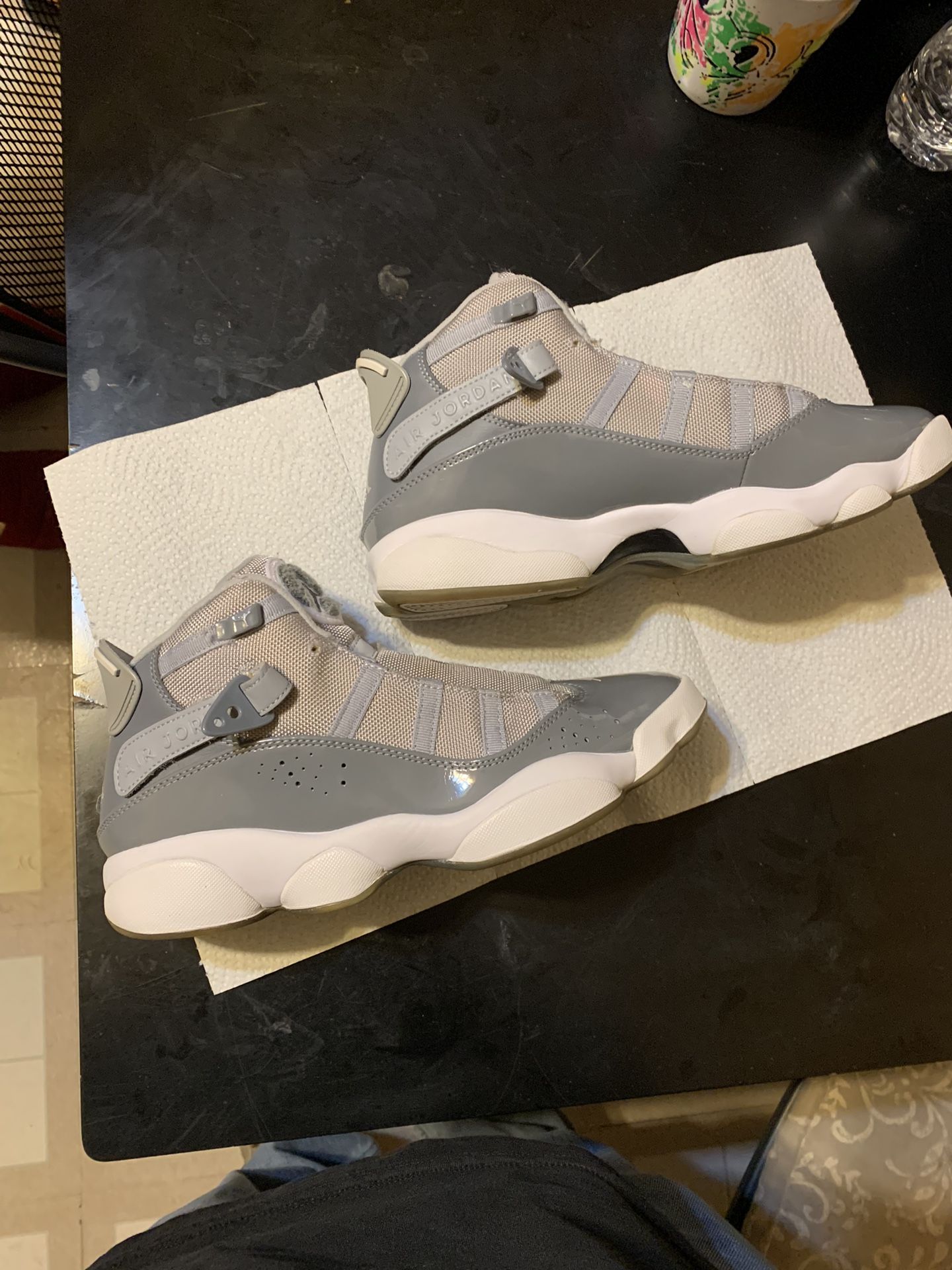 Jordan 6 Rings Wolf Grey, 8.5 Used