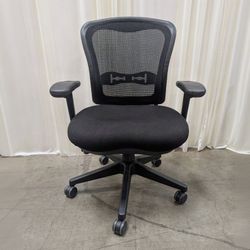 Black Mesh Back Ergonomic Office Chair with Adjustable Arms