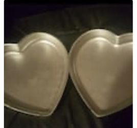 Heart cake pans