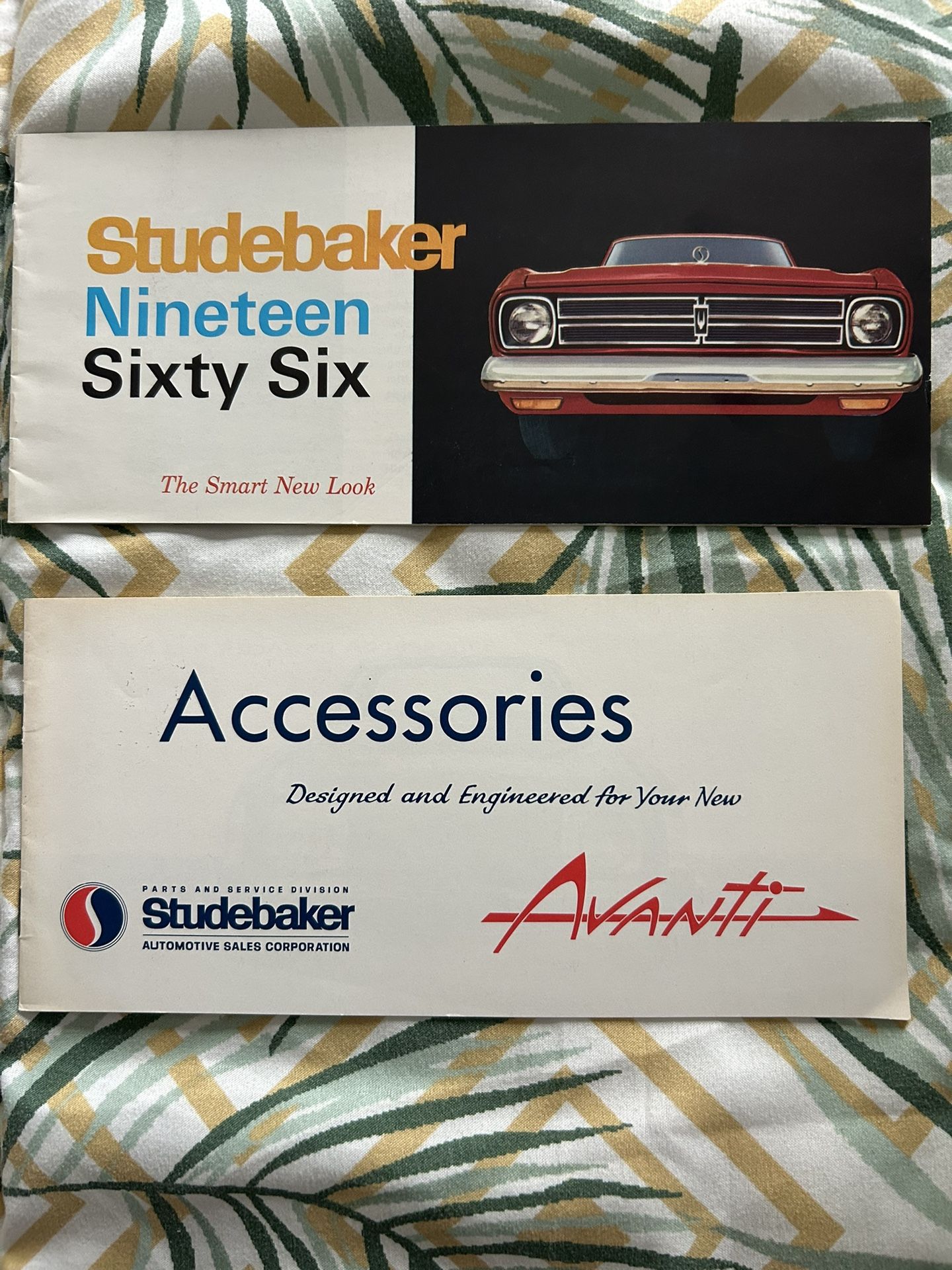 Studebaker Dealer Advertisements / Brochures SixtySix