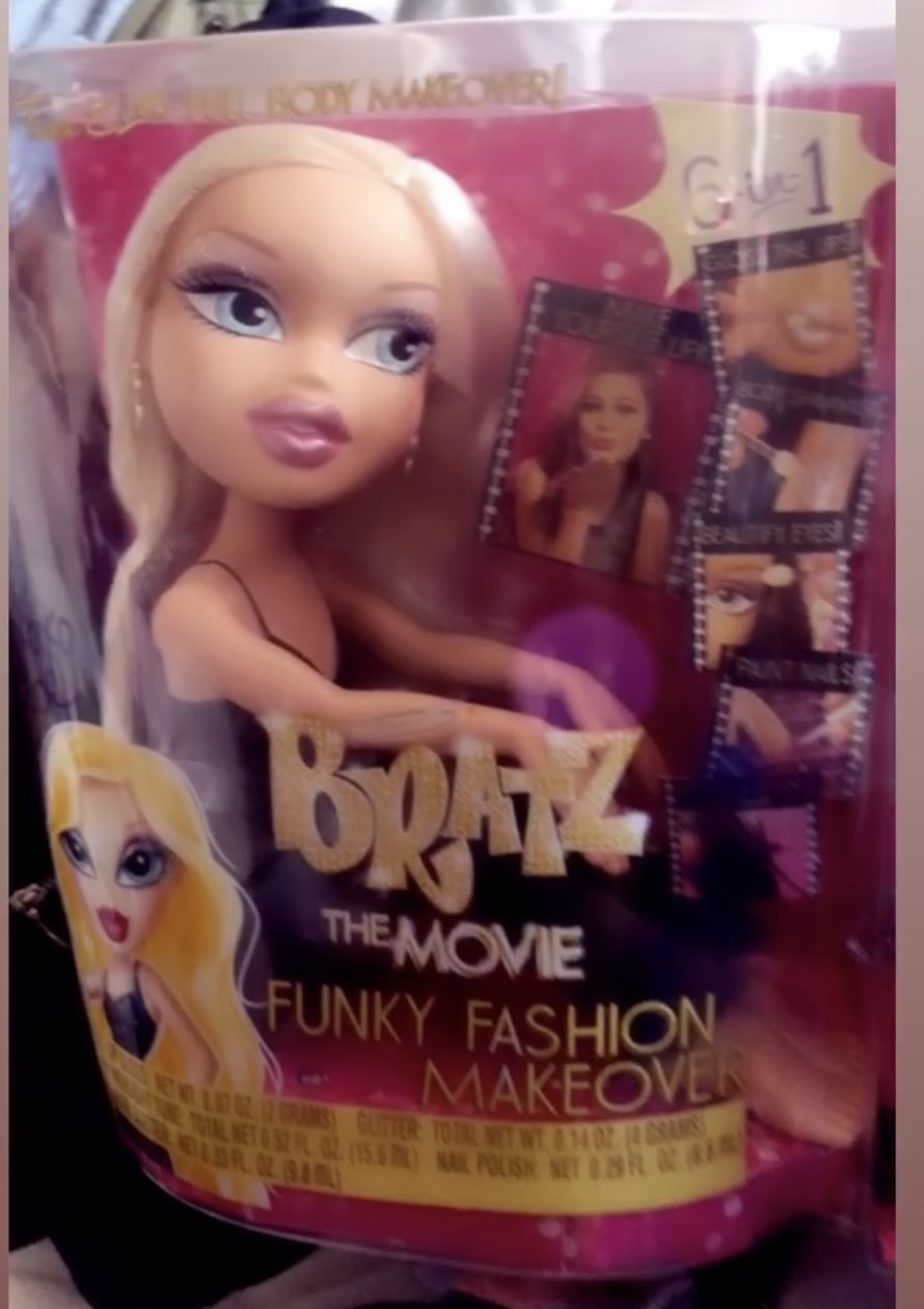 Bratz The Movie Makeover Doll Head Full Body  New In Box
