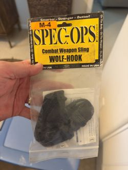 Spec-Ops Brand Wolf-Hook Combat Weapon Sling (also known as a Wolf-Hook Weapon Lanyard)