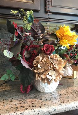 Beautiful artificial flowers