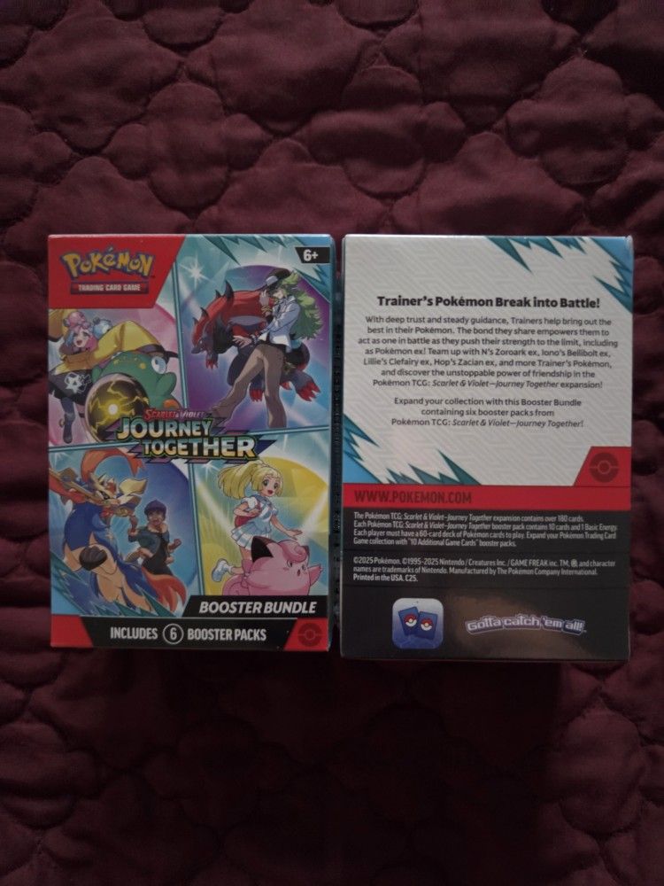 Pokemon - Journey Together Booster Bundle