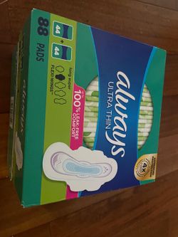 Always Ultra Thin Pads (88 ct plus extra 32ct)— Brand New