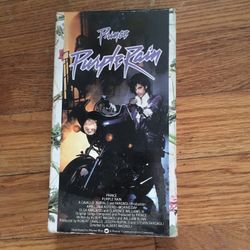 Prince Purple Rain and Michael Jackson’s Moonwalker VHS