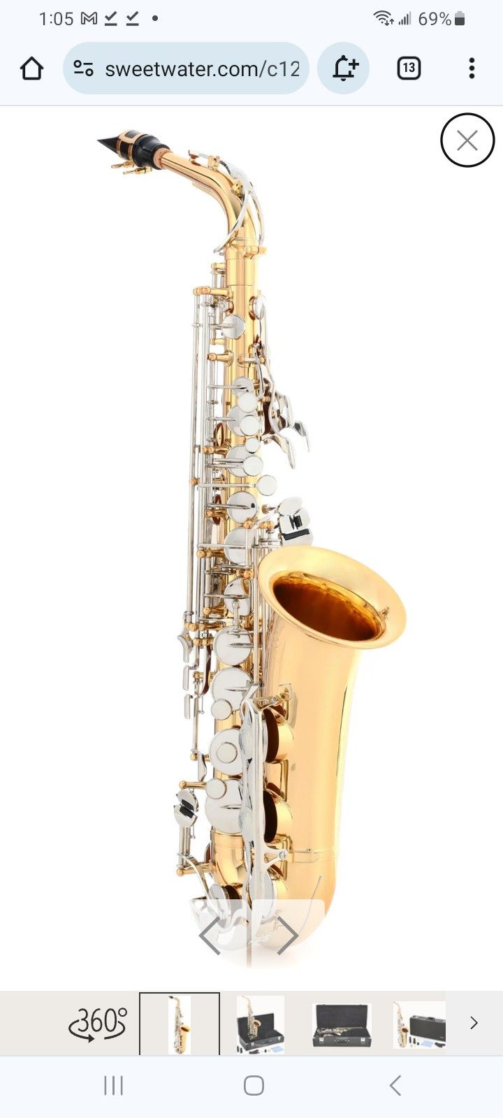 Yamaha 26 ALTO SAXAPHONE 