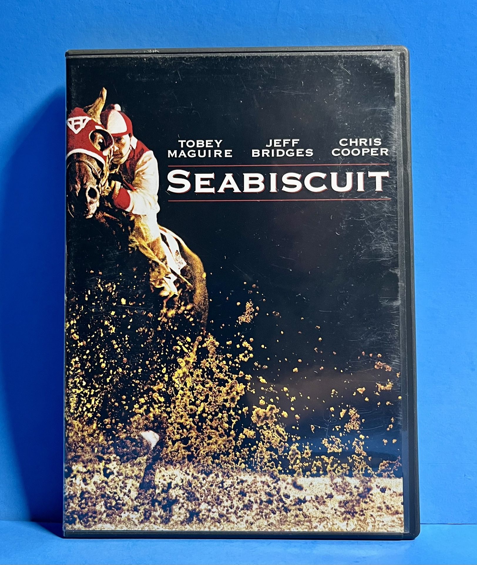 Seabiscuit DVD (2003) Tobey Maguire Jeff Bridges Horse Racing Drama PG-13