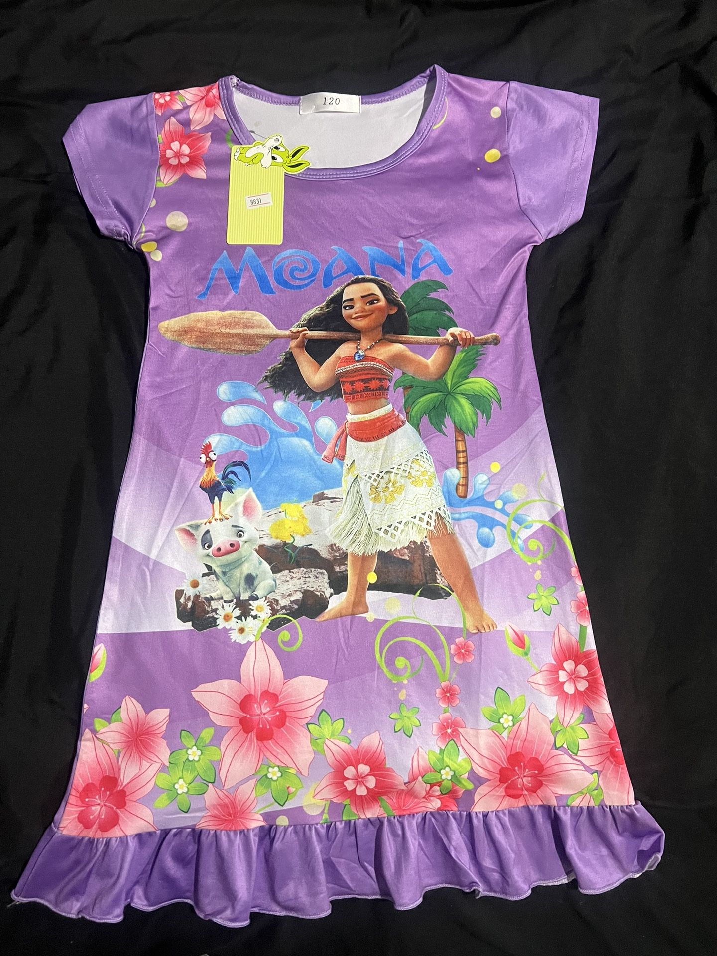  Moana Girls Kids Nightgown Pajamas/Sleepwear (New)
