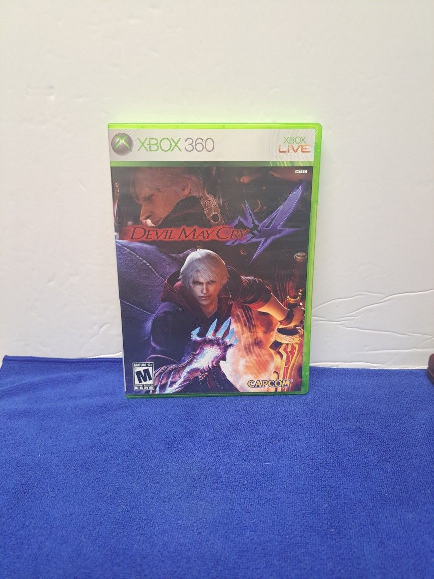 Devil May Cry 4 For Xbox 360 No Manual