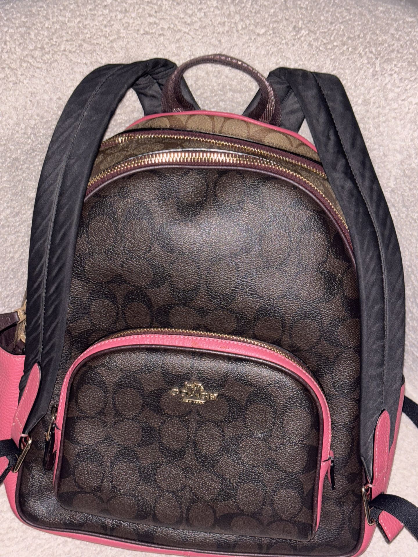 Brown And Pink Coach Bag Taking Offers!!!!!!