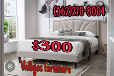 New queen bed