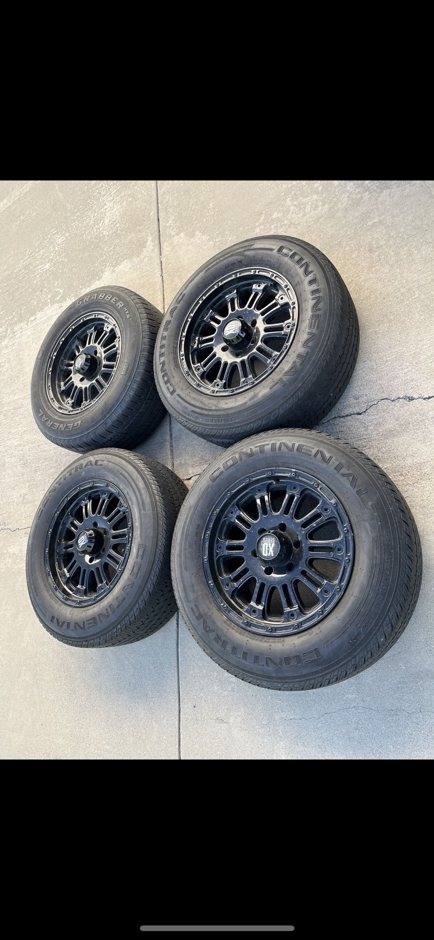 4 - 275/65r18 6x5.5 6x139.7 XD KMC Yukon Tahoe Escalade Toyota Tacoma Tundra 4runner SILVERADO Wheels Rims And Tires!