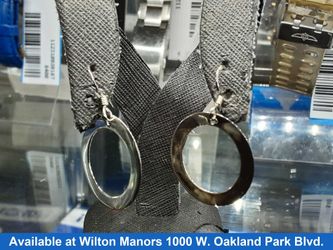 Hoop Earrings - Silver 2.3 grams