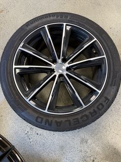 Milanni “Splinter” 20x9” Wheels & Continental CrossContact Tires For Mercedes GLE 450