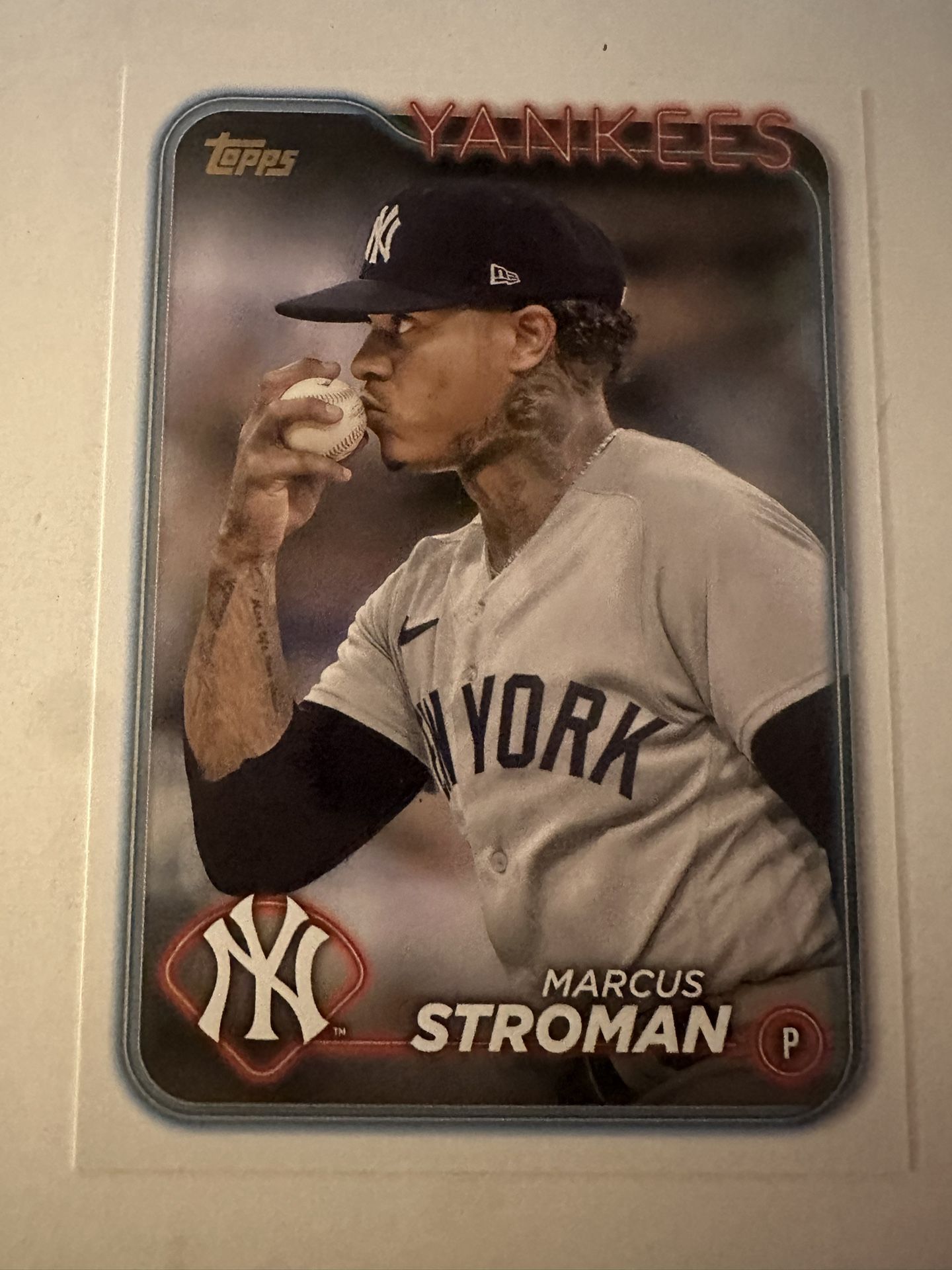 Marcus Stroman 2024 Topps Gold Image Variation