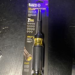 Klein Tools 15-in-1 Ratcheting Impact Multi-Bit Screwdriver
