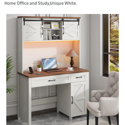 White Computer Desk