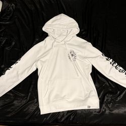 White Cotton Hoodie