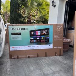 75ua7100 75” Lg smart 4k led Uhd tv 