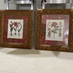 Framed Art Work Set Of 2