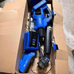 Kobalt Gen4 40V Cordless String Trimmer & Leaf Blower + 4.0Ah Battery – Customer Return