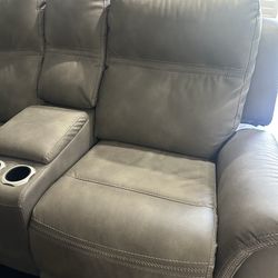 3 piece reclining couches