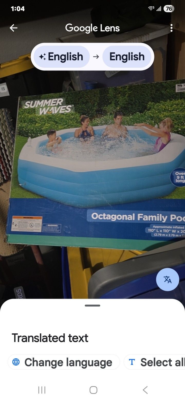 Octagonal Pool