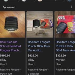 Rare Olds School Rockford Fosgate Punch 100 Ix 