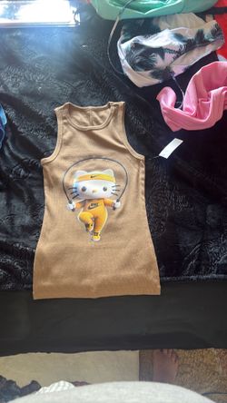 Hello Kitty, muscle shirt