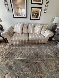 Sofa and Loveseat