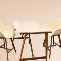 Modern Bar Table +2 Designer Bar Stiils