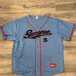 Brand New Supreme Baseball Jersey 