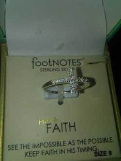 Sterling silver ring