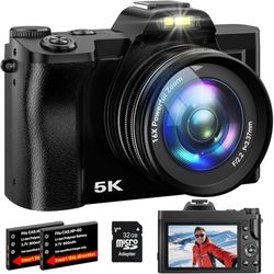 New - Digital camera wifi 5k