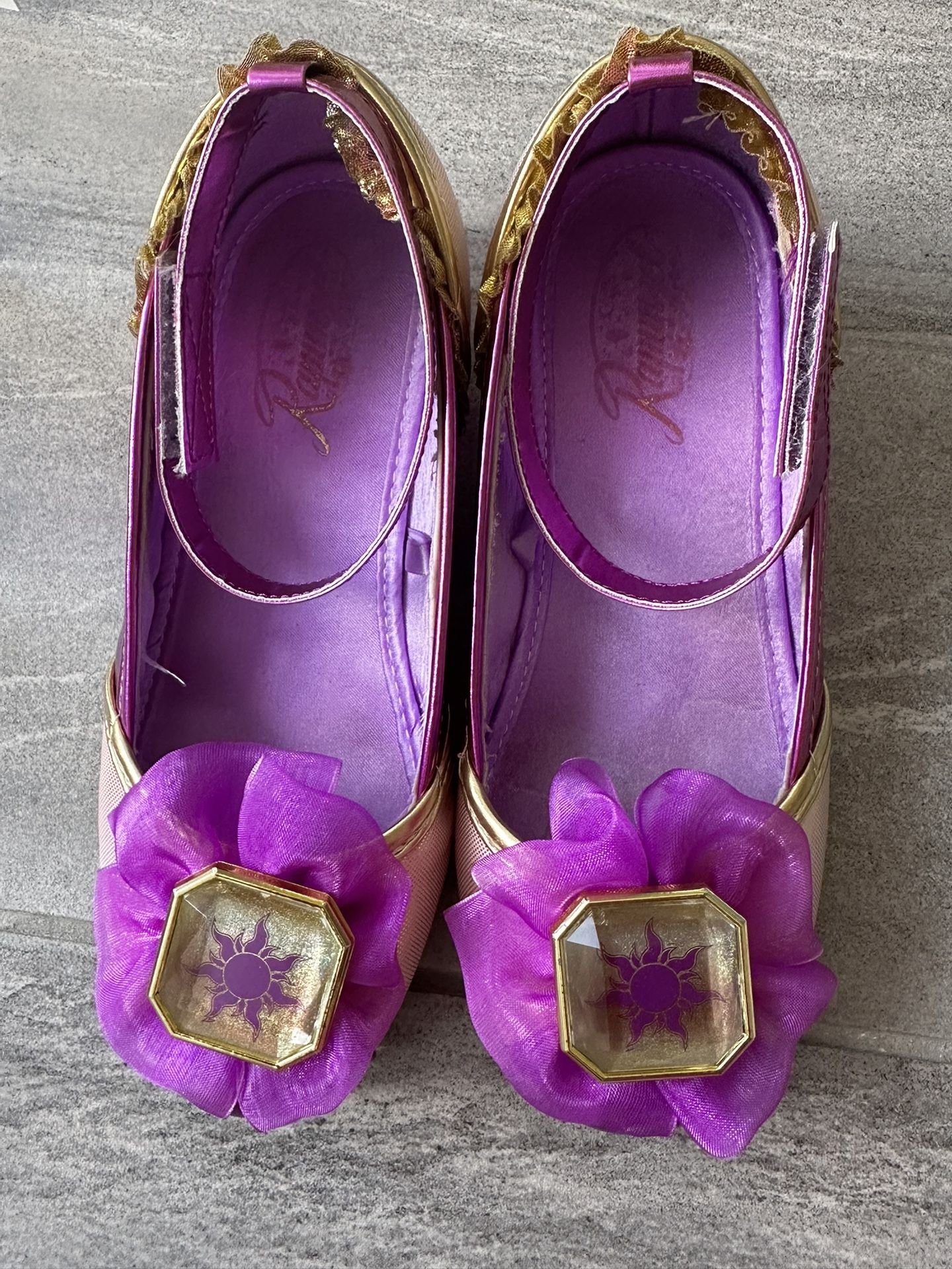 Rapunzel Dress Up Shoes, Size 13/1