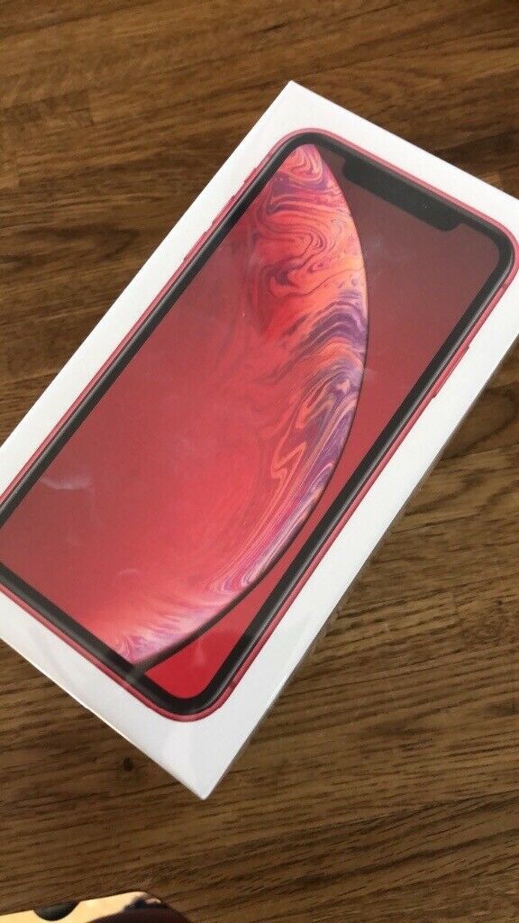 SEALED IPHONE XR RED 64 Gb FACTORY UNLOCKED
