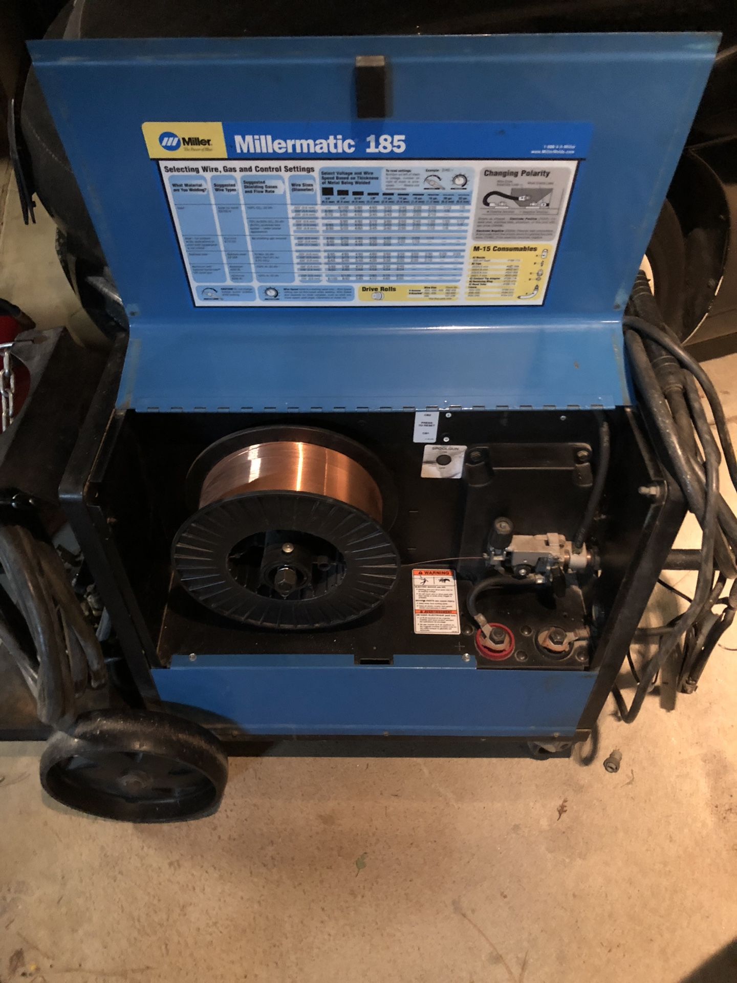 Miller Millermatic 185 MiG welder for Sale in Riverside, CA OfferUp